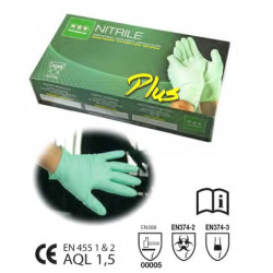 Nitrile Plus gloves x100