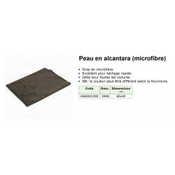 Quick Dry Alcantara cloth 40x60 - 2pc