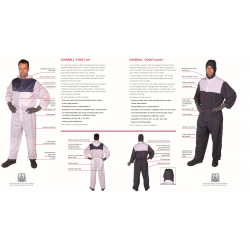 Cooly White TOP painters coverall