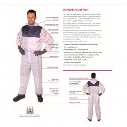 Cooly White TOP painters coverall