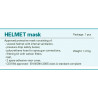 Respiratory protection helmet kit
