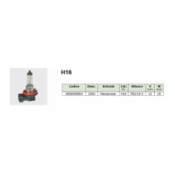 Halogen H16 lamp