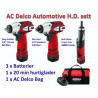 AC Delco 10,8V straight grinder 3+6mm