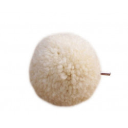 Wool polishing ball