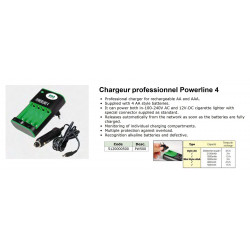 PRO charger4 rechargeable batt.1,5