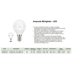 MiniDrop lamp 6W x3