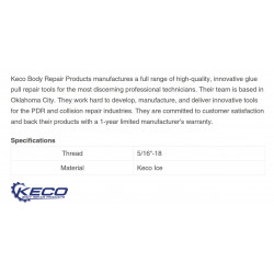 Keco ICE screw-on Knock down x2
