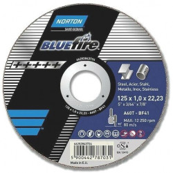 Norton Blue Cutting disc 50-125mm x10