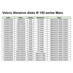 Mars discs P80-1000 x100