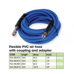 PVC air hose 10m