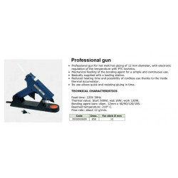 PRO 220V/Cordless Glue gun 210 degrees